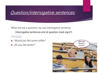 EngLish Ppt (Sentences) | PPTX