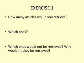 Ex: social networking AND jobs