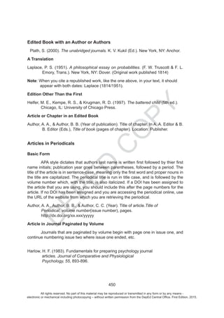 D
EPED
C
O
PY
All rights reserved. No part of this material may be reproduced or transmitted in any form or by any means -
electronic or mechanical including photocopying – without written permission from the DepEd Central Office. First Edition, 2015.
 