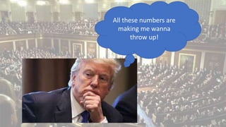 All these numbers are
making me wanna
throw up!