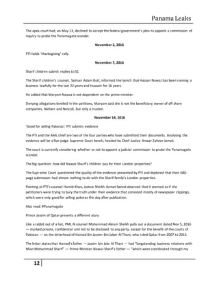 panama leak pakistan | DOCX