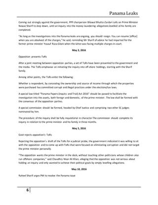 panama leak pakistan | DOCX