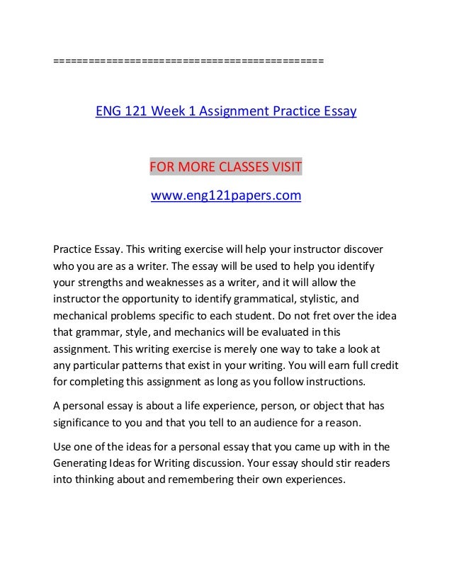 Eng 121 Papers Lessons In Excellence Eng121papers Com