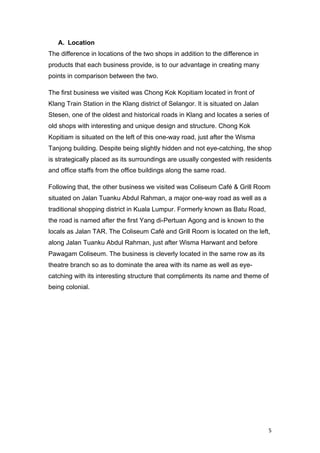 ENGLISH COMPARATIVE ANALYSIS REPORT