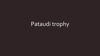 Pataudi trophy
 