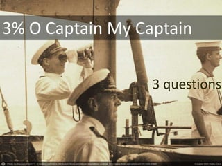 3% O Captain My Captain
3 questions
 