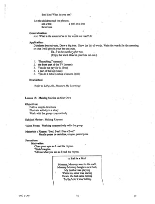 Eng 2 unit 2 TG | PDF