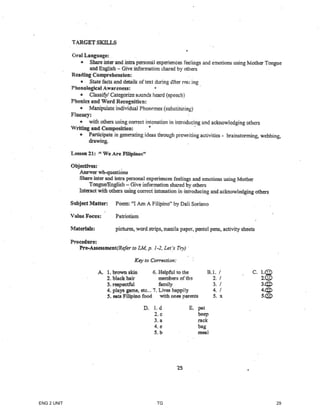 Eng 2 unit 2 TG | PDF