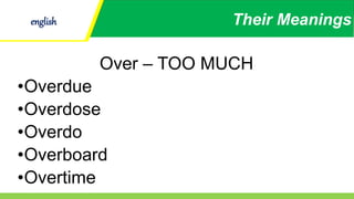 Overpast Eng 4. q1 . week 5 | PPTX