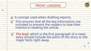 Eng4 Q4 W4 - Identifying the Features of Journalistic Writing.pptx