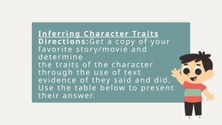ENG5-Q1-WK3-INFERING-CHARACTER-EMOTIONS-PPT | PPTX