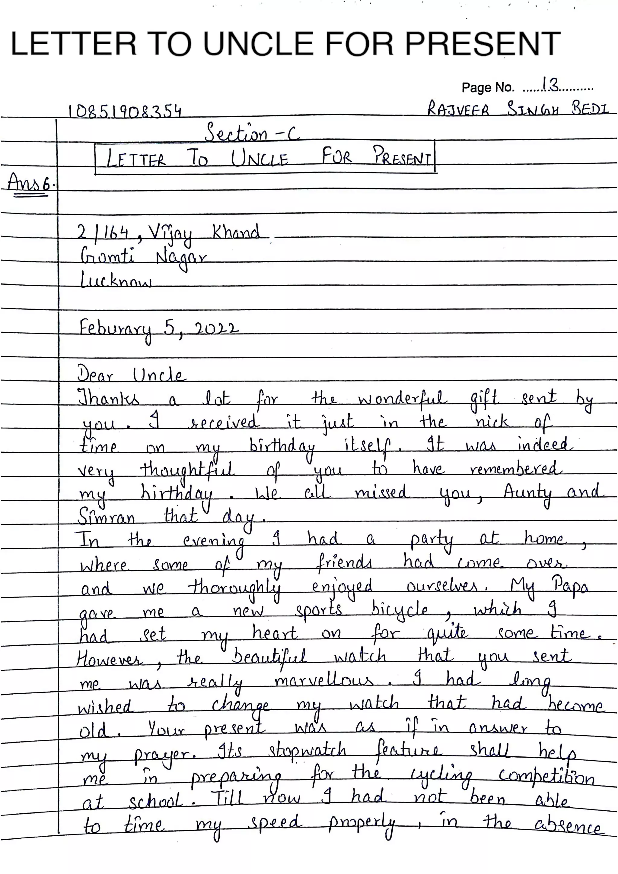 English | Bcom 5th sem  | Hand written Notes | by Ritish bedi #RVIRGO