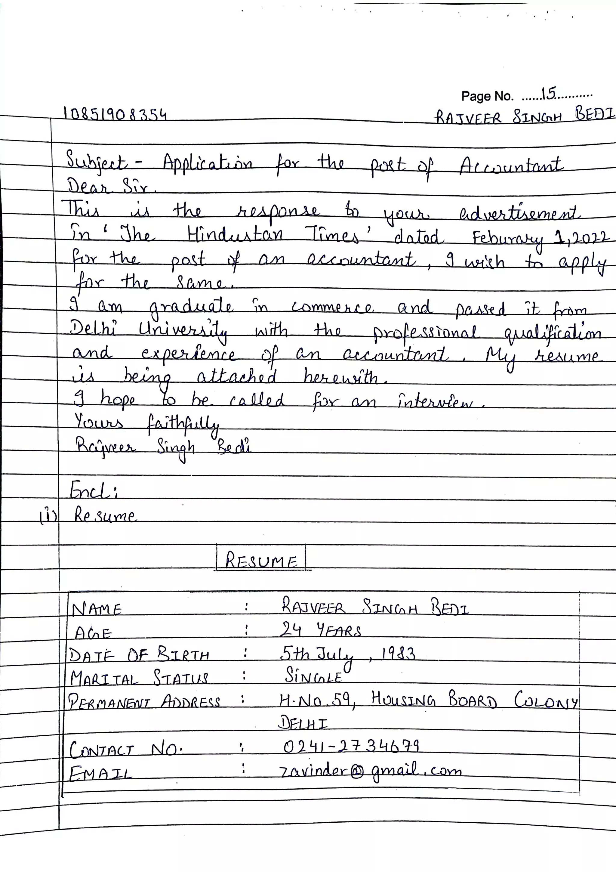 English | Bcom 5th sem  | Hand written Notes | by Ritish bedi #RVIRGO