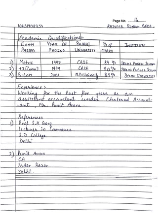 English | Bcom 5th sem | Hand written Notes | by Ritish bedi #RVIRGO | PDF