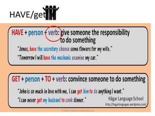 HAVE/get +
TJ Patty Villacorta-Melendreras