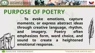 Eng7-Q2-Lesson 6 Part 2 POETRY and its ke elements | PPTX