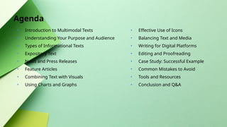 eng 7 q3 22 Publish a multimodal informational text for one’s purpose ...