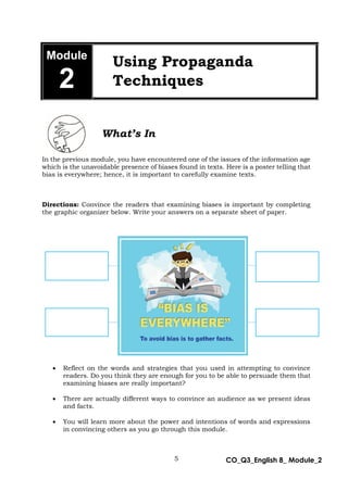 English 8 Module ENG8-Q3-MODULE2.pdf learning module for English 8 | PDF