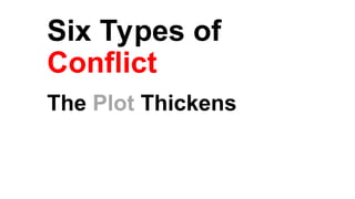 Conflicts In Text Analyze literary texts as expressions of individual or communal values ...