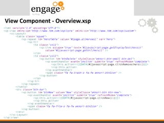 View Component - Overview.xsp
 