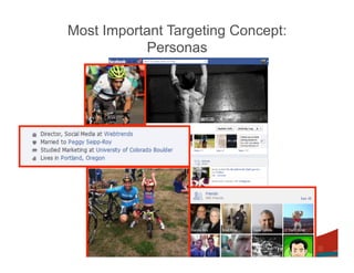 Most Important Targeting Concept:
           Personas
 