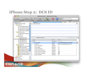 iPhone Step 2: DCS ID
 