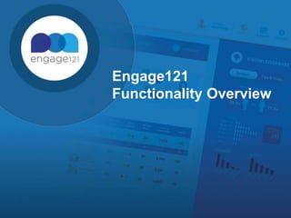 Engage121
Functionality Overview
 