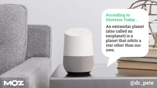 @dr_pete
According to
Universe Today…
An extrasolar planet
(also called an
exoplanet) is a
planet that orbits a
star other than our
own.
 