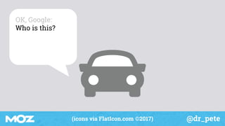 @dr_pete(icons via FlatIcon.com ©2017)
OK, Google:
Who is this?
 