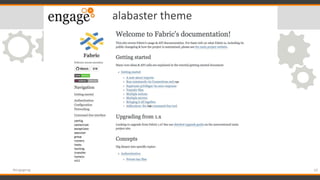 alabaster theme
10#engageug
 