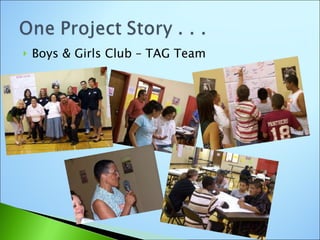 Boys & Girls Club – TAG Team 