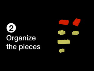 Organize
the pieces
2
 