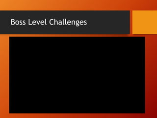 Boss Level Challenges
 