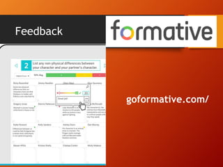 Feedback
goformative.com/
 