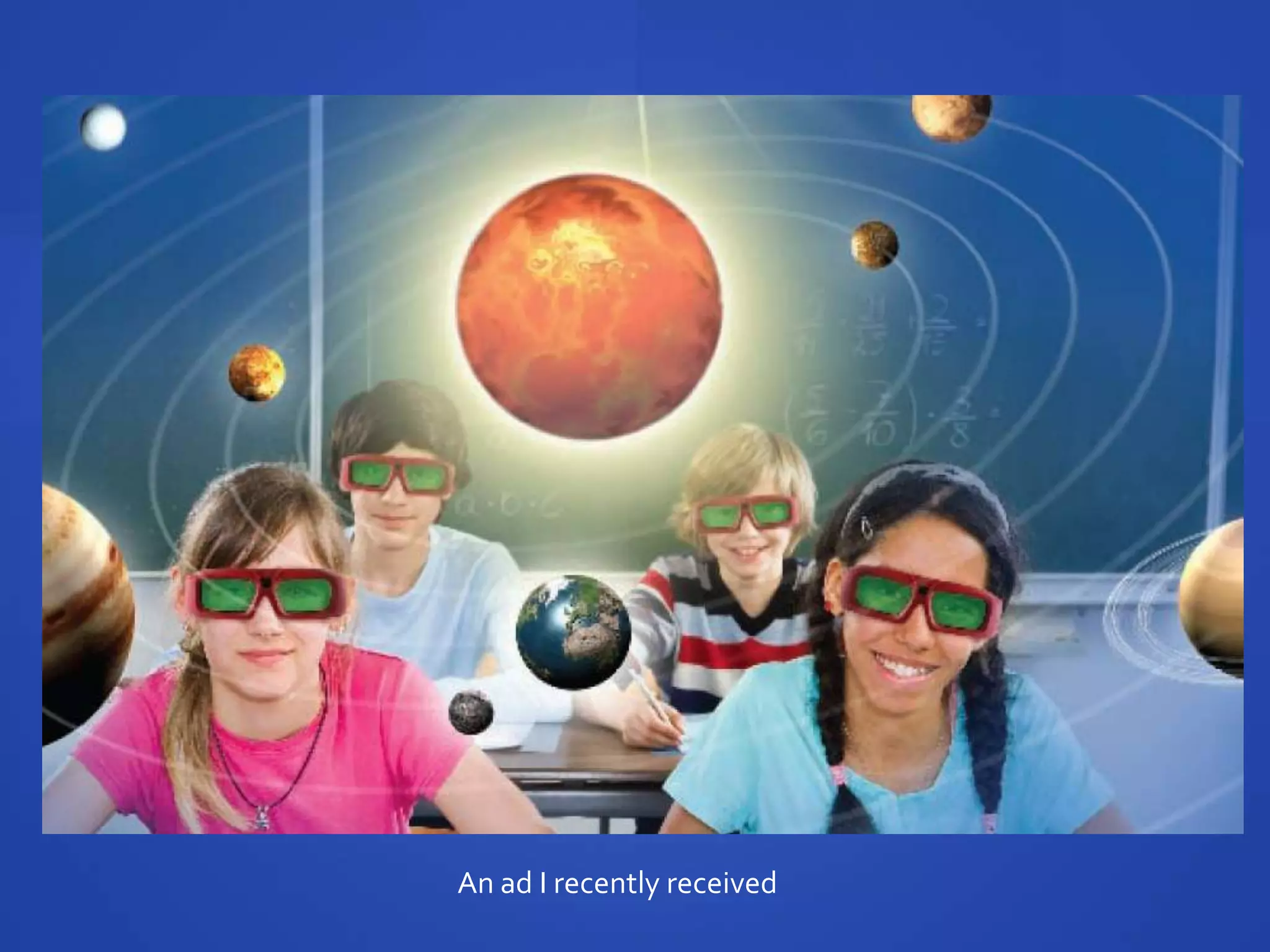 An ad I recently received
 