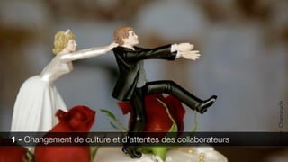 1 - Changement de culture et d’attentes des collaborateurs
BenjaminChaminade
 