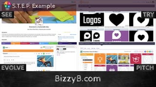BizzyB.com
S.T.E.P. Example
™
SEE TRY
PITCHEVOLVE
 