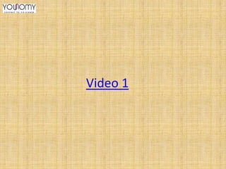 Video 1

 