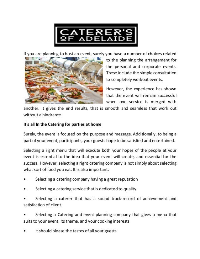 Engagement Party Catering And Event Planning Www Thecaterersofadela