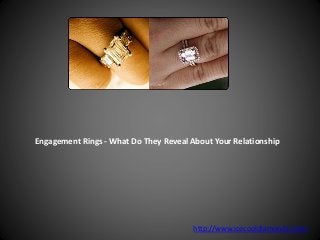 Engagement Rings - What Do They Reveal About Your Relationship
http://www.icecooldiamonds.com/
 