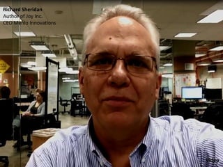 Richard Sheridan
Author of Joy Inc.
CEO Menlo Innovations
Video
 