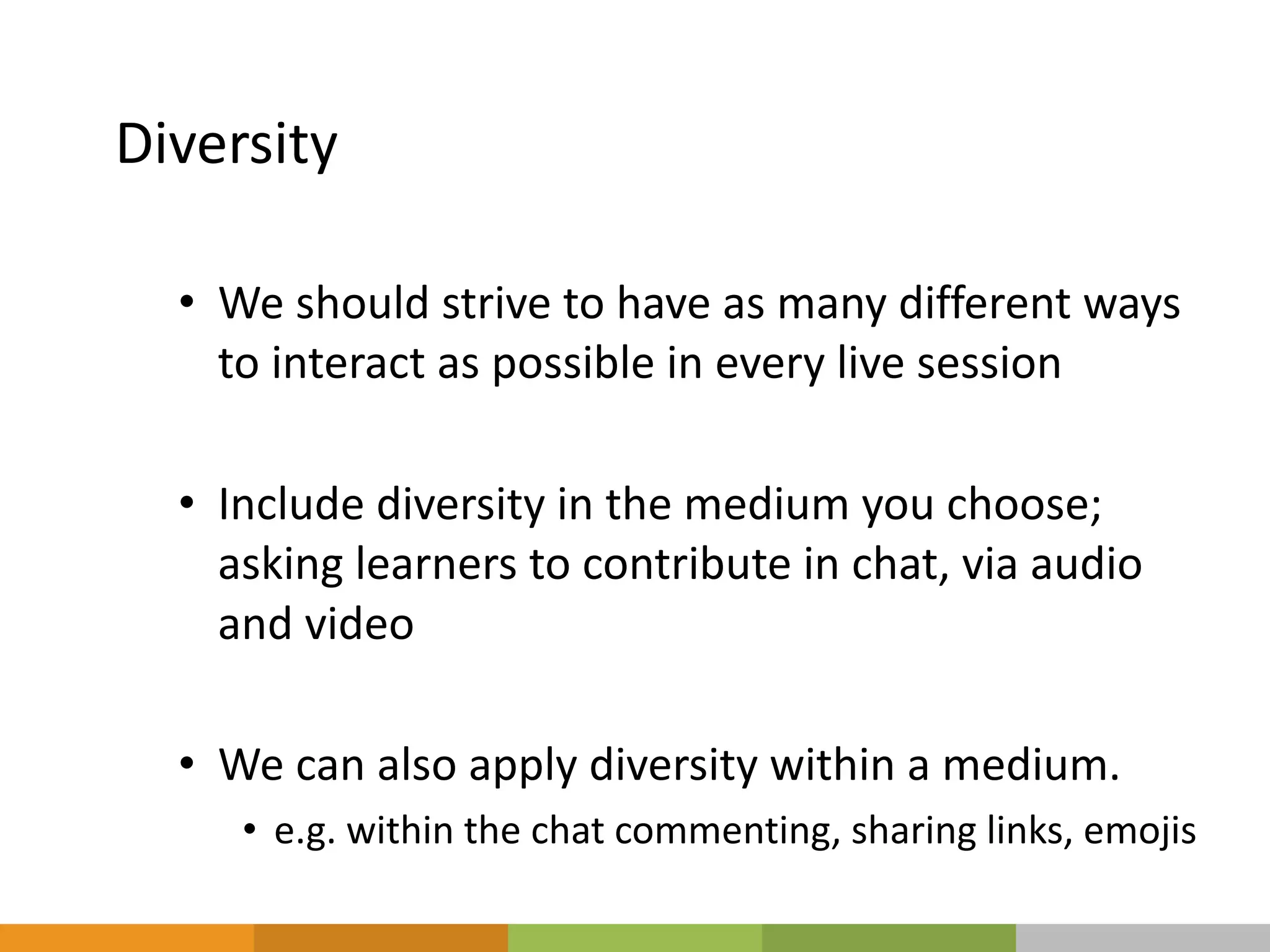 Engagement: Talking Slides