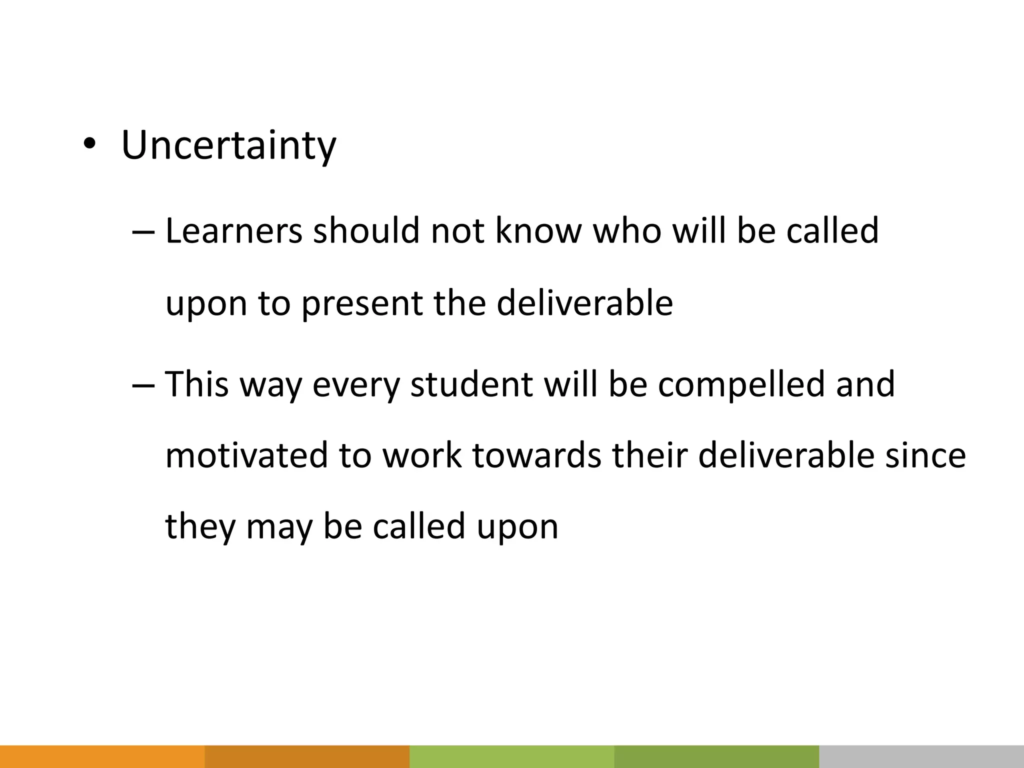 Engagement: Talking Slides