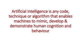 Customer Engagement powered by Artificial Intelligence & Chatbots | PDF