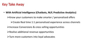 Customer Engagement powered by Artificial Intelligence & Chatbots | PDF