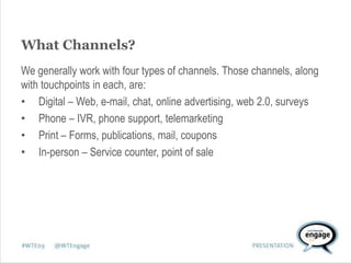 Web Analytics in the Bigger Picture of Cross-Channel Analytics