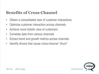 Web Analytics in the Bigger Picture of Cross-Channel Analytics