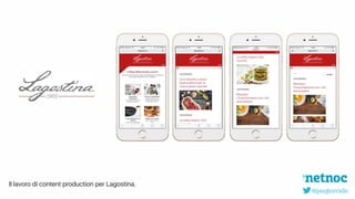 @pasqborriello
Il lavoro di content production per Lagostina.
 