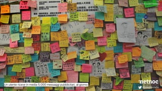 I migliori servizi di content marketing in Italia. www.netnoc.it
Un utente riceve in media 5.000 messaggi pubblicitari, al giorno.
fonte: Epic Content Marketing
@pasqborriello
 