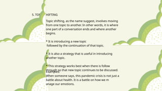 Engages in a communicative situation using acceptable polite and ...